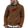 thumbnail image 1 of Lilgiuy New Men's New Casual Knit Cardigan Novelty Sweater Jacket Long Sleeve Hoodless Casual Outwear & Jackets for Party Club Birthday, 1 of 4
