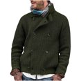 thumbnail image 1 of Lilgiuy New Men's New Casual Knit Cardigan Novelty Sweater Jacket Long Sleeve Hoodless Casual Outwear & Jackets for Workplace Office, 1 of 4