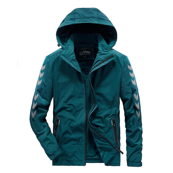 Lilgiuy New Men's Stand Collar Casual Stretch Jacket Outdoor Windproof Wear-resistant Upper Jacket Vest Light Blue() Fall Clothes for 2022 Spring Winter
