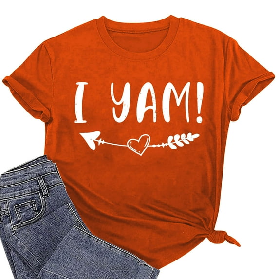 Lilgiuy Oversized T Shirts for Women Cute Letter Print Tees Shirts Crewneck Summer Short Sleeve Tops Casual Loose Fit Blouses Valentine Gifts