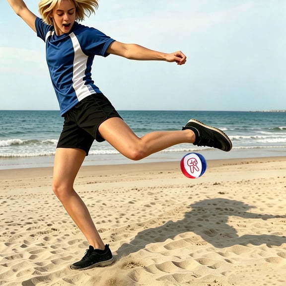 Lilgiuy Peace Sign Juggling Sand Bag, 2.36" Handcrafted Polyester Kick Bag, Versatile Outdoor Game Toy, Home Decor Accent & Patriotic Party Favor Gift