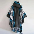 thumbnail image 1 of Lilgiuy Poncho Cape for Men New Retro Medieval Ethnic Loose Totem Cape Sweater Cape Wraps Gifts for Your Family or Friends, 1 of 3