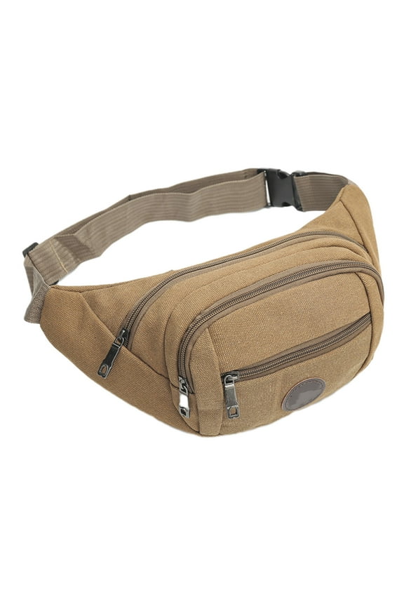 Running Waist Pack, Belt Fanny Pack for Hiking Cycling Workout, Acratch-proof Runners Belt Jogging Pouch,Travelling Money Phone Holder for Running Gear Accessories, Coffee