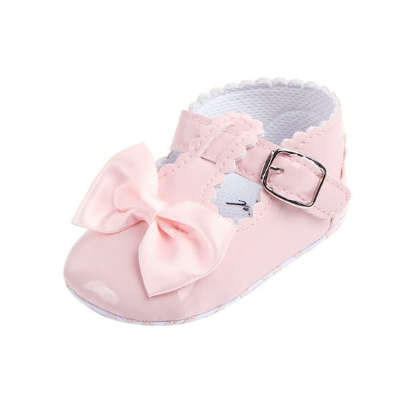 Lilgiuy Savings Toddler Shoes Baby Girls Cute Fashion Hollow Out Bow Non-slip Comfortable Soft Bottom Casual Outdoor Sandals