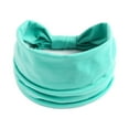 thumbnail image 1 of Lilgiuy Sport Headbands for Women, Trendy Yoga Hair Bands for Women's Hair, Soft Solid Color Elastic Stretch Girls Athletic Headbands for Running Pilates, 1 of 1