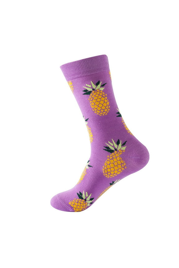 Street Fruit Collection Patterned Socks For Men And Women Winter Clothes for 2022