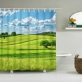 thumbnail image 1 of Lilgiuy Summer Clearance Printed Shower Curtain Polyester and Mildew-proof Bathroom and Mildew-proof Partition Curtain 150X180CM Gift and Decor to Your Families, 1 of 3