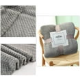 thumbnail image 1 of Lilgiuy Summer Clearance Sofa Couch Flannel Blankets - Soft Warm Plaid Fleece Bed Blanket Large Mesh Flannel Blankets Thick Breathable Gift and Decor to Your Families, 1 of 5