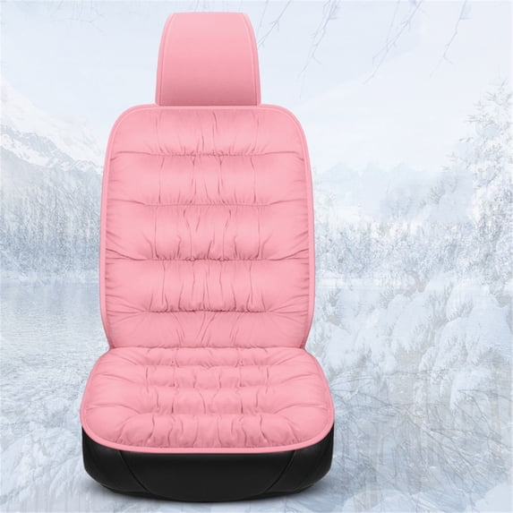 Lilgiuy Summer Clearance Warm Plush Car Seat Cover Front Rear Pad Cushion Auto Protector for Winter Soft Gift and Decor to Your Families