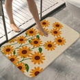 thumbnail image 1 of Lilgiuy Summer Savings Clearance Summer Sunflower Entry Door Mat Welcome Floor Doormat 23.62 X 15.75in Non Slip Floor Mat Summer Holiday Funny Novelty Door Mats Indoor Outdoor Decor, 1 of 5