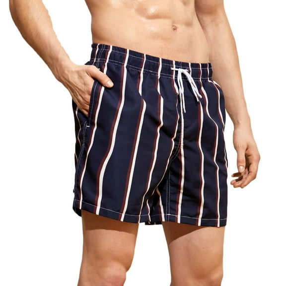 Lilgiuy Summer Surfing Swimming Pants Men's Adult Low Waist Boxer Shorts Fall Clothes for 2022 Spring Winter