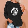 thumbnail image 1 of Lilgiuy Sweatshirt for Fashion Women Print Round-Neck Pullover Tops Long Sleeve Comfortable Blouse Sweatshirt for Jogging,Biking, 1 of 4
