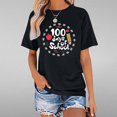 thumbnail image 1 of Lilgiuy Teacher Shirt for Women Go to School Retro Shirts Fun Teacher Graphic Tshirt Casual Teachers Appreciation Celebration Holiday Gift Tee Tops (Black,S), 1 of 4