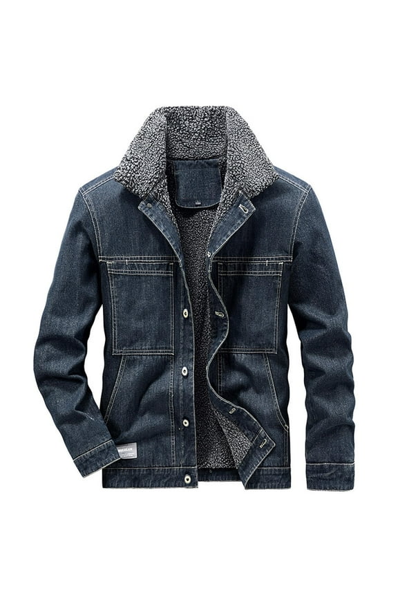 The New Novelty Casual and Thick Cotton Jacket Jacket Overalls Jacket Casual Men's Wear for Photoshot