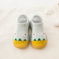thumbnail image 1 of Lilgiuy Toddler Baby Boys Girls Cute Cartoon Pattern Cotton Breathable Soft Non-slip Toddler Shoes Socks Fall Clothes for 2022 Spring Winter, 1 of 4