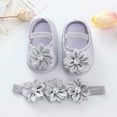 thumbnail image 1 of Lilgiuy Toddler Baby Girls Boys Baby Shoes Soft Sole Non-slip Baby Toddler Sandals Dance Party Dress Baby Shoes, 1 of 5