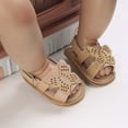 thumbnail image 1 of Lilgiuy Toddler Kid Baby Summer Breathable Soft Bottom Casual Non-slip Butterfly Decoration Sandals Clearance, 1 of 5