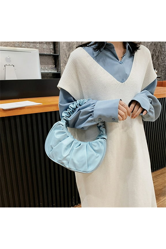Trend Women's Retro Sweet Armpit Cloud Bag Tote Bag Fall Dresses for 2022 Spring Winter