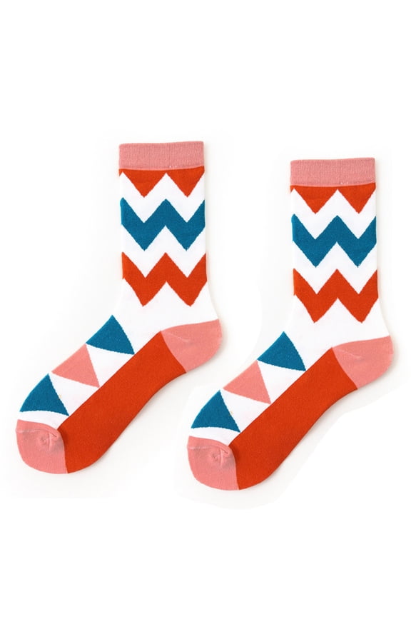 Unisex Printing Towel Bottom Socks Long Sock Comfortable Socks Fall Dresses for 2022 Spring Winter