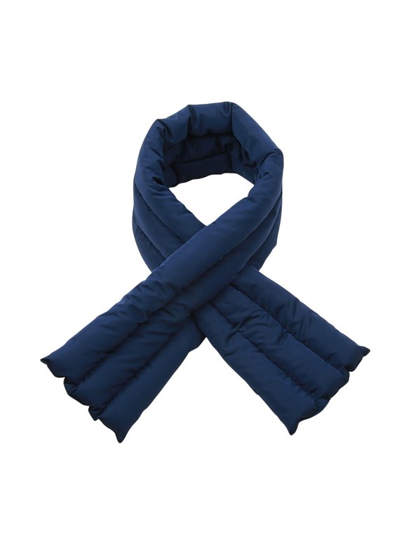 Unisex Winter Thick Down Solid Color Scarf For Cold And Warm Scarf Winter Fashion 2022