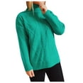 thumbnail image 1 of Lilgiuy Women Casual Turtlenck Sweater Long Sleeve Autumn Sweater Pullver Tops Dresses for 2022, 1 of 5