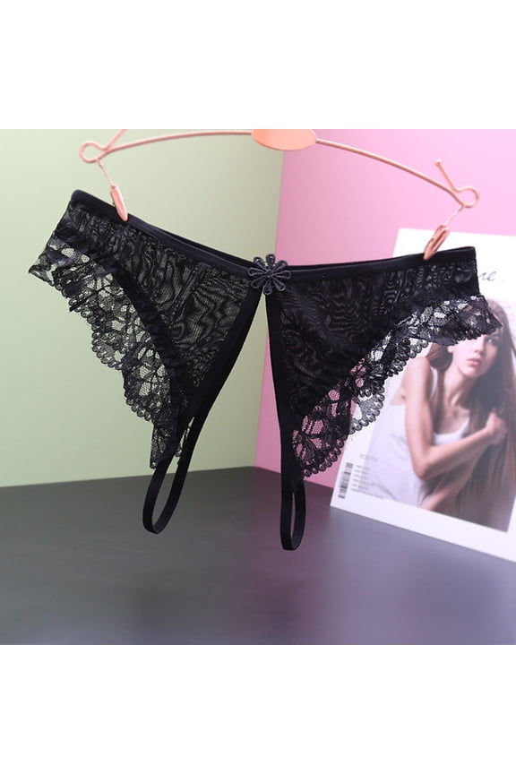 Women Charming Lace Underwear Lingerie Thongs Panties Ladies Underwear Underpants Full Coverage Ladies Panties Clearance