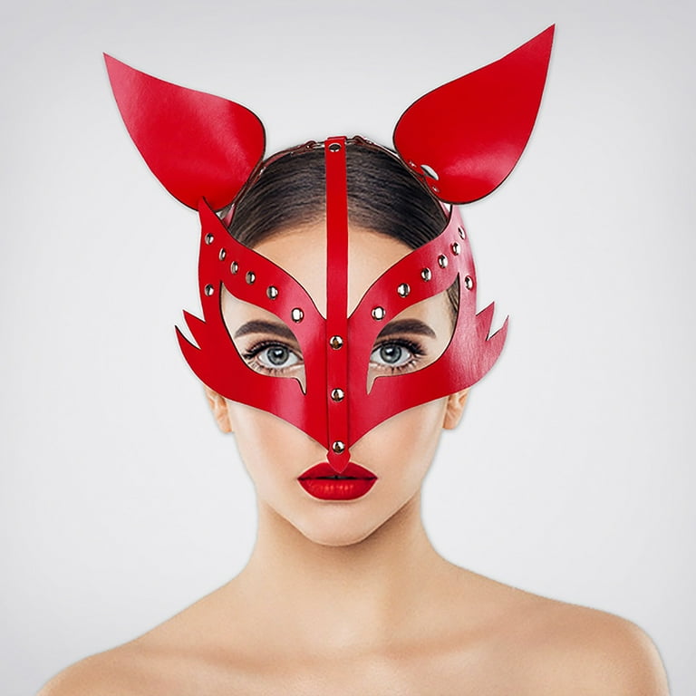 Fox Half Face Mask Eye Masks Unisex