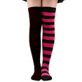 thumbnail image 1 of Lilgiuy Women Girls Halloween Thigh High Long Stockings Over Knee Socks Dark Castle Halloween Make Up Ball Stockings for Role Play Festival Party, 1 of 1