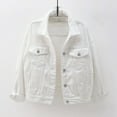 thumbnail image 1 of Lilgiuy Women Spring And Warm Solid Long Sleeve Jacket Outerwear for Women and Teen Girls, 1 of 5