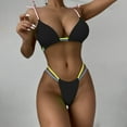 thumbnail image 1 of Lilgiuy Women's Fashion Bikini Sets Charming Swimming Bathing Adult Two Piece Swimsuit Bathing Suit Beach Football Mother's Day Summer Swimsuit Clearance, 1 of 5