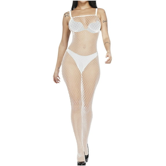 Lilgiuy Women's High Elasticity Hollow Iron Diamond Mesh Wrap Hip Dress Dress Underwear for New Year Thanksgiving