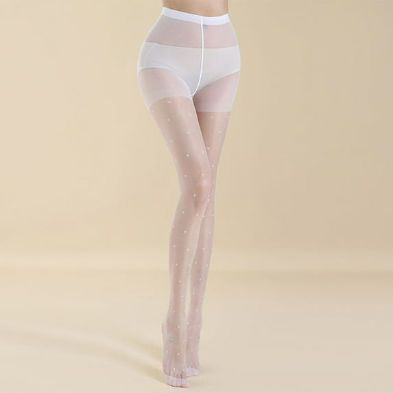 Lilgiuy Women's Patterned Fishnet Tights High Waist Pantyhose Floral Stockings