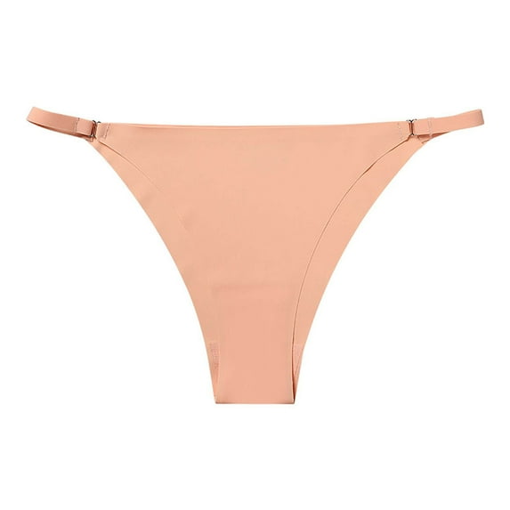 Lilgiuy Women's Seamless T Pants European And AmericanLeopard Print Thongs Low Waist Breathable Panties(Pink,L) Winter Clothes for 2022