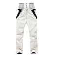 thumbnail image 1 of Lilgiuy Women's Ski Pants Veneer Double Pants Keeping Warm Thicken Patchwork With Pocket Overalls Ski Pants, 1 of 2