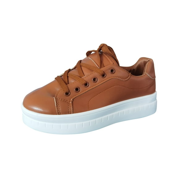 Lilgiuy Women's Slip On Shoes Comfort Comfortable For Walking Sneakers Lace Up ShoesKhaki,9.5(43) Dresses for 2022