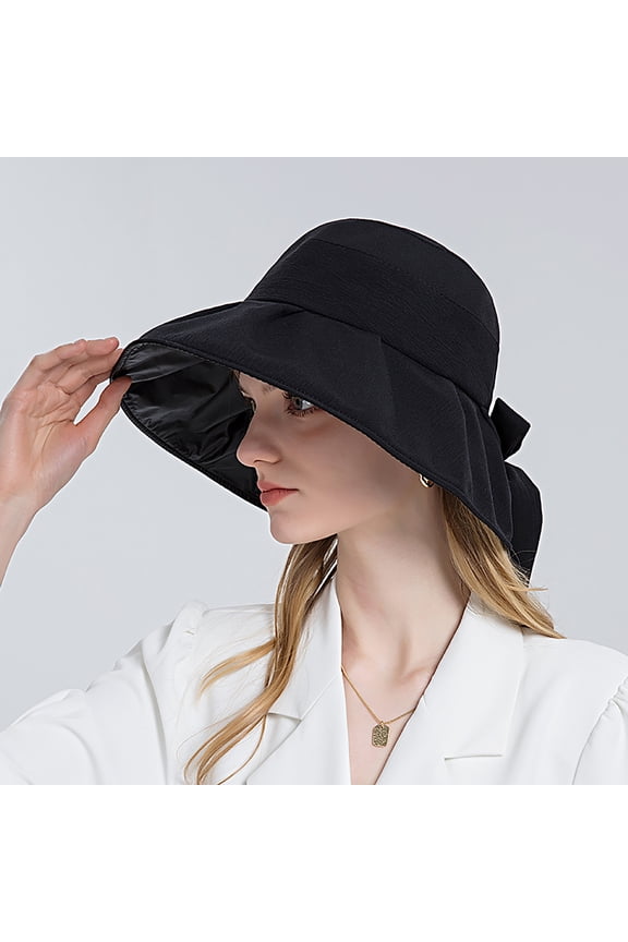 Women's Summer Sun Protection Outdoor Sunhat Peaked Cap Black,(One Size) Fall Fashion 2022 Spring Winter