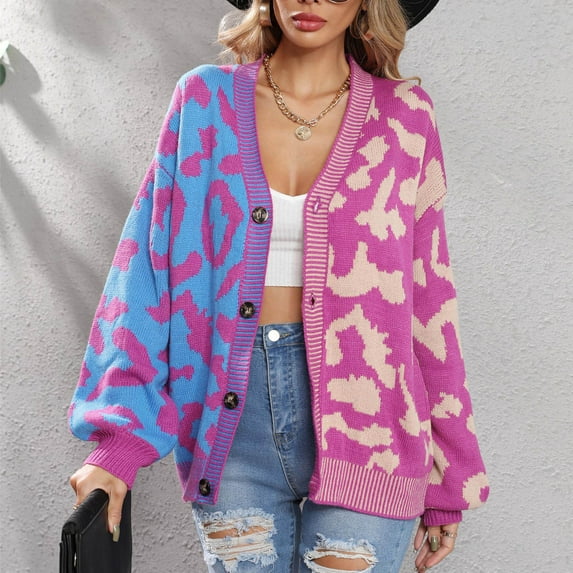 Lilgiuy Women's Top Cardigan Outwear Coat Long Sleeve Coat Winter Dresses for 2022