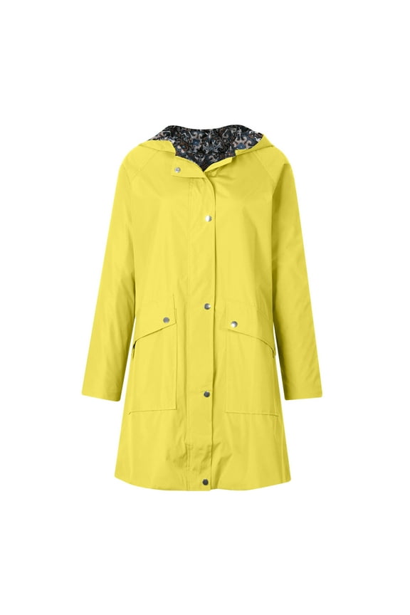 Women's Trench Coat Mid-Length Beltless Jacket With Pocket Clearance Sales Winter Dresses for 2022