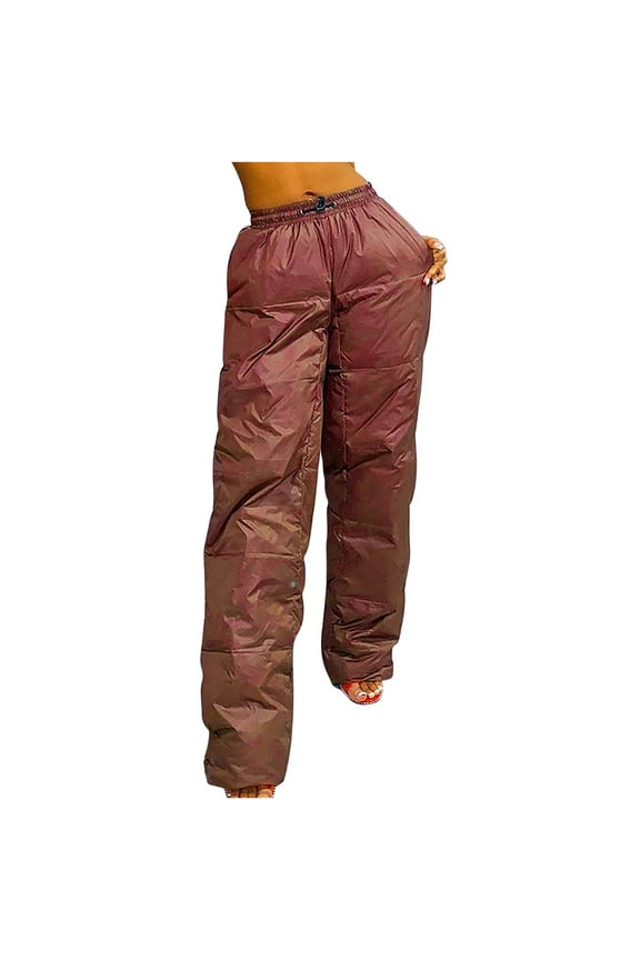 Women's Versatile Thick Warm Loose Trousers In Winter Long Pants Fall Fashion 2022 Spring Winter