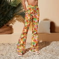 thumbnail image 1 of Lilgiuy Womens Casual Long Pants High Waist Summer Printed Pants Alt Clothing Alternative Clothing, 1 of 5