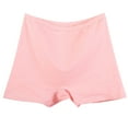 thumbnail image 1 of Lilgiuy Womens Cotton Boy Shorts Panties Ladies Plus Size High Waisted Full Coverage Stretch Underwear for Sleeping, Home Leisure or Any Other Activity(Hot Pink，2XL）, 1 of 4
