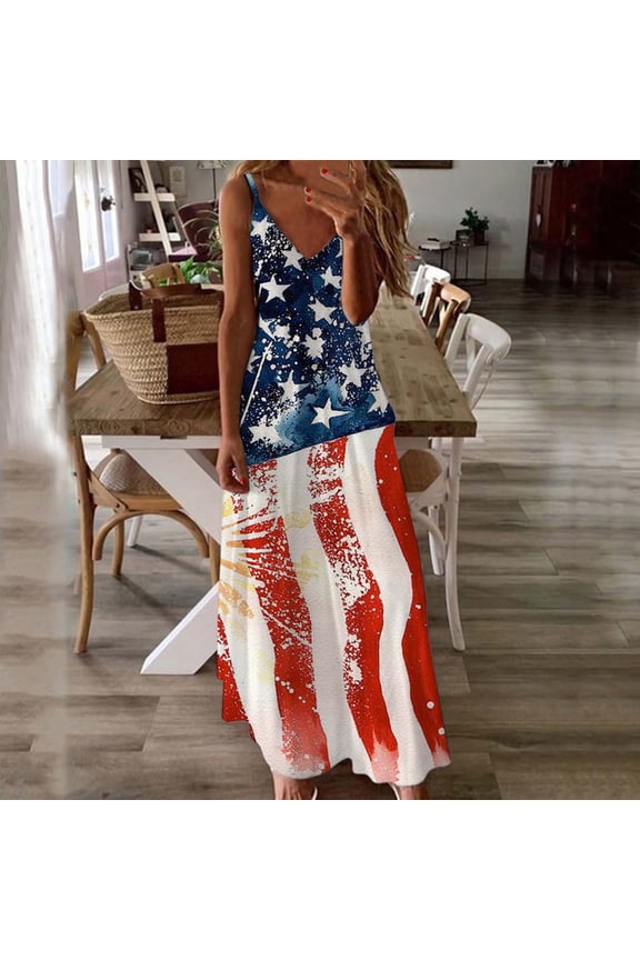 Womens Summer Casual Beach Sleeveless Suspenders Printing Dress Fall Dresses for 2022 Spring Winter