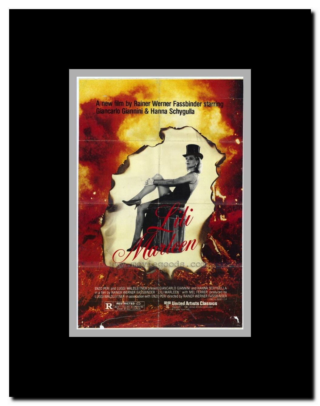 Lili Marleen Framed Movie Poster