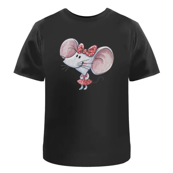 Lili the Little Mouse Unisex T-Shirt - 100% Cotton