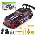 thumbnail image 1 of Lilian&Gema 1:24 Scale RC Drift Car, 4WD Remote Control Car for Kids Adults, 20KM/H High Speed Racing Vehicle with 2 Batteries, RC Cars Racing Sport Toy for Boys Girls, Red, 1 of 10