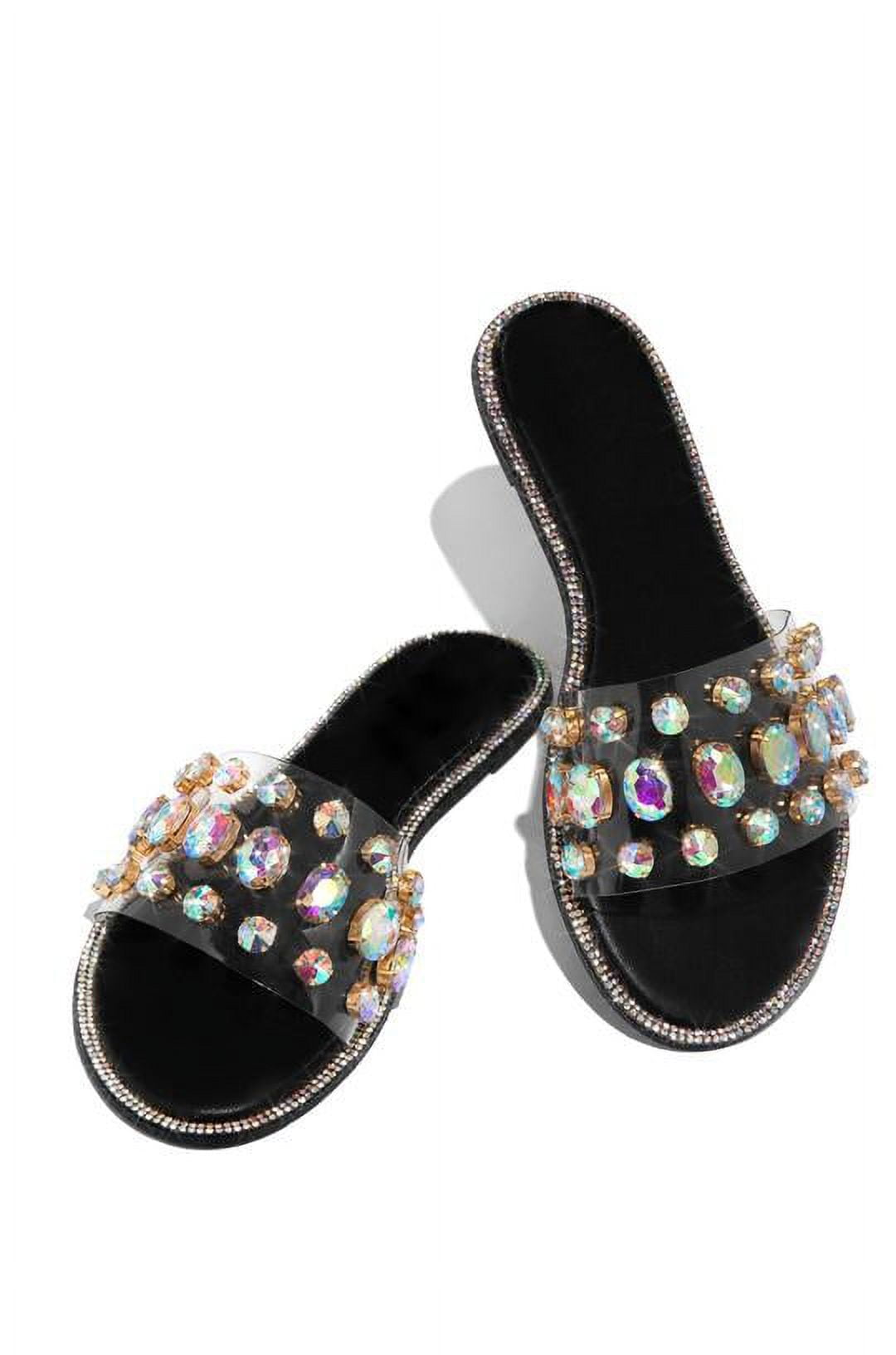 Liliana rhinestone sandals sale