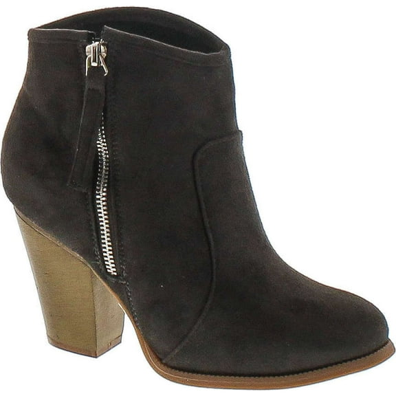 Liliana Romane-1 Women's Chunky Heel Riding Ankle Booties
