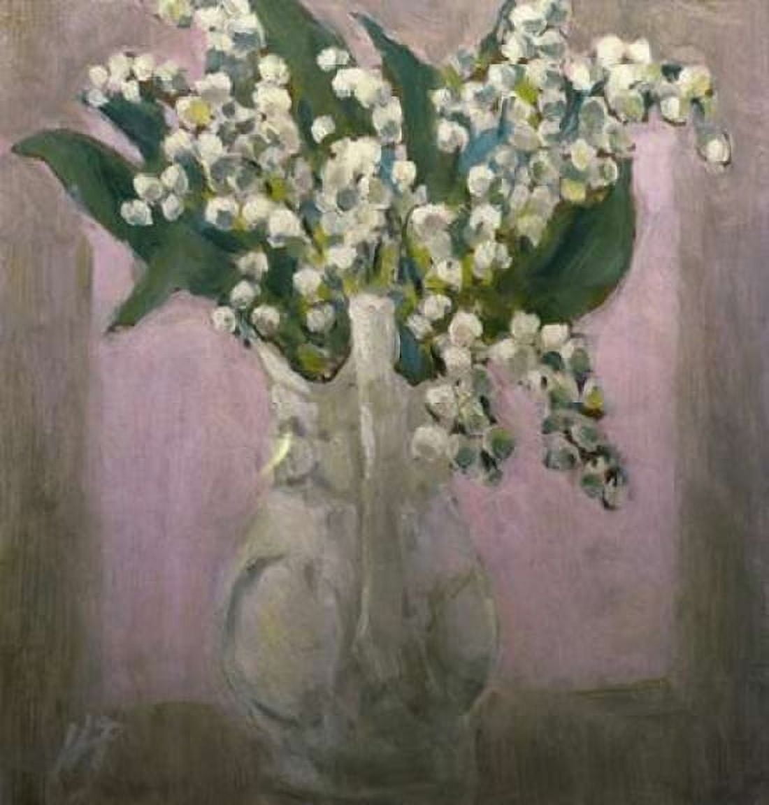 Lilies of The Valley Canvas Art - Hobson Pittman (24 x 24)