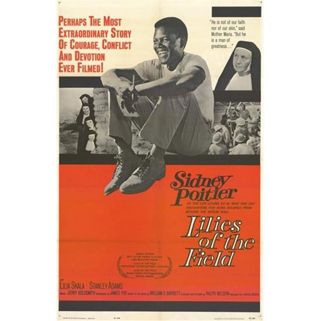 Lilies of the Field Movie Poster - 11 x 17 in. - Walmart.com