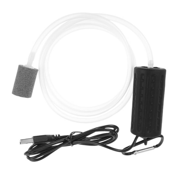Liliping Silent USB Small Air Bubble Disk Stone Aerator Aquarium Fish